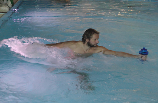 Aquatraining, Aquatherapie bei Margot Zeitvogel-Schönthier, Immitationstraining für Langlauf, Biathlon, Nordische Kombination Aquatraining, Aquatherapie bei Margot Zeitvogel-Schönthier, Immitationstraining für Langlauf, Biathlon, Nordische Kombination